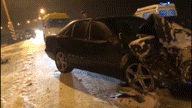 В Сибири пьяный водитель протаранил легковушку с семьёй и сбежал с места ДТП