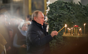Путин приехал в Новгородскую область, где встретит Рождество в церкви XIII века