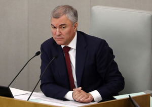 Володин допустил введение наказания за призывы к санкциям против россиян