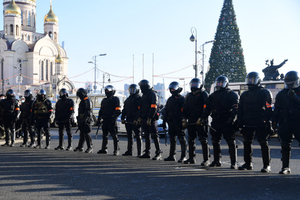 Во Владивостоке арестовали третьего подозреваемого в нападении на полицейских на незаконной акции