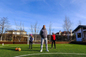 Во дворе особняка Широкова есть футбольное поле. Фото © Instagram / shirokovrn