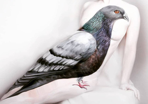 Художница расписывает обнажённых моделей, превращая их в птиц: 10 работ, которые хочется разглядывать