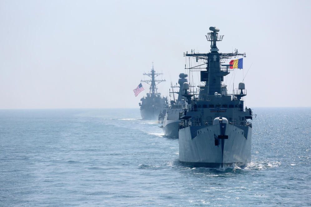 В Чёрном море стартовали военные учения НАТО