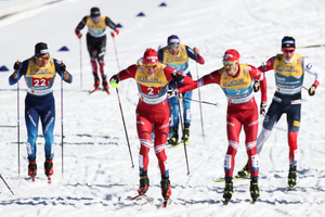 Российские лыжники выиграли бронзу чемпионата мира в командном спринте