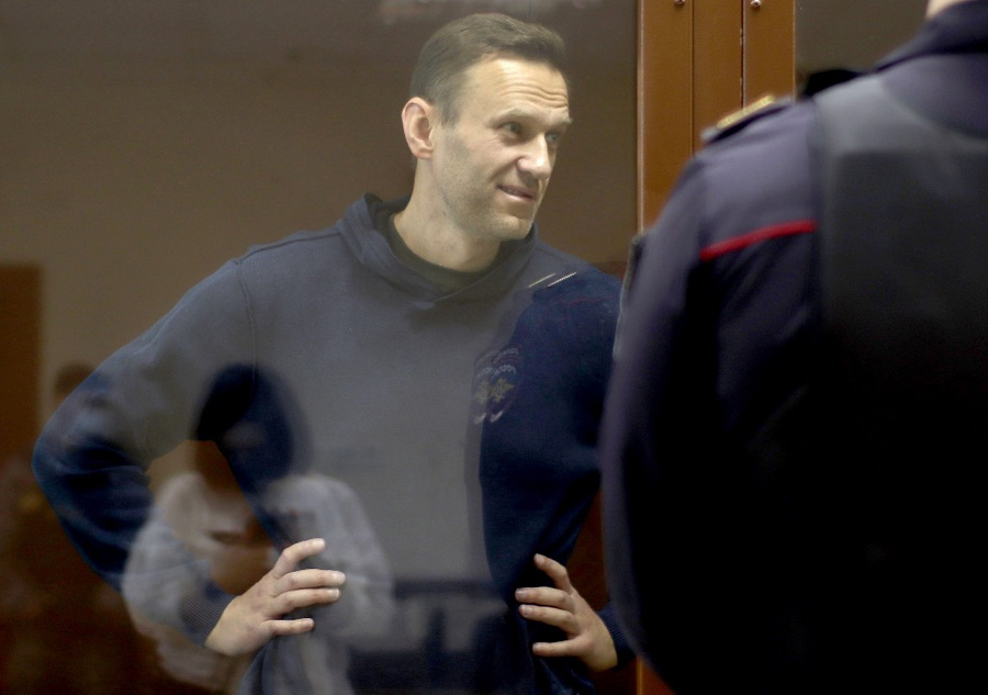 Алексей Навальный. Фото © ТАСС / Пресс-служба Бабушкинского суда