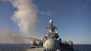 "Варяг" и "Адмирал Трибуц" провели ракетные стрельбы в Японском море