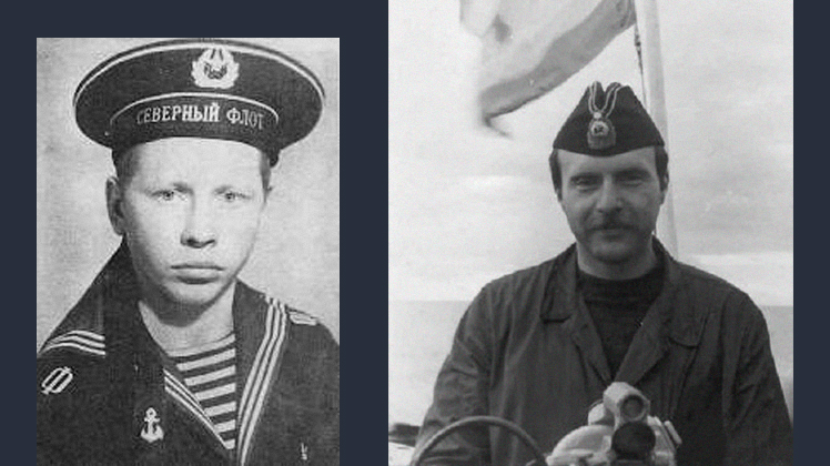 Сергей Преминин и капитан Игорь Британов. Фото © Wikipedia