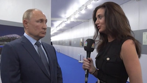 Не те, кто мороза не боится: Путин рассмешил журналистку CNBC шуткой о сибиряках