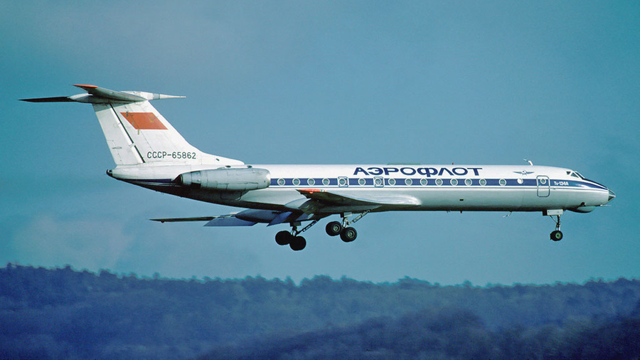 Ту-134А предприятия "Аэрофлот", идентичный разбившемуся. Фото © Wikipedia