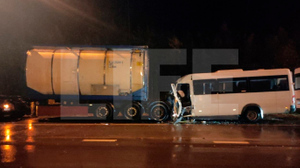 Лайф публикует фото с места жуткого ДТП с автобусом под Владимиром, где погибло 4 человека