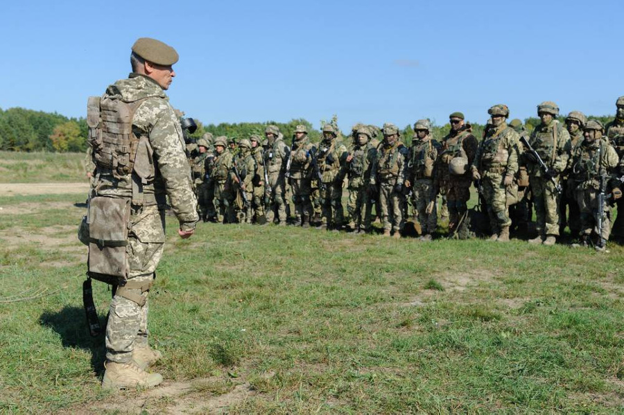Военные учения Rapid Trident на Украине с участием стран НАТО. Фото © ТАСС / Zuma