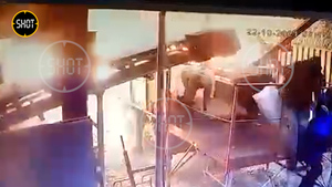 Камера засняла момент взрыва в цехе под Рязанью, унёсшего жизни 17 рабочих