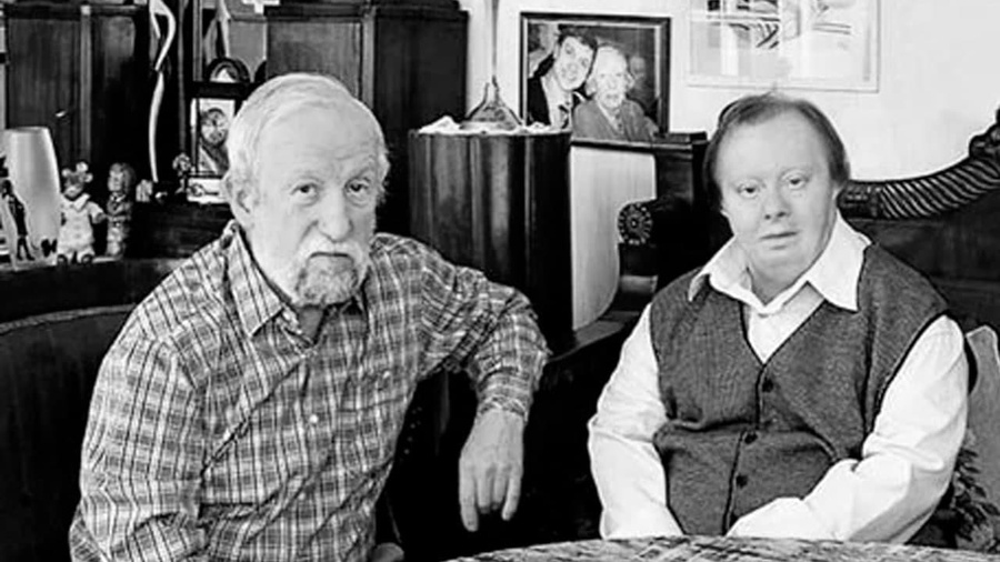 Борис Львович с сыном Ии Саввиной Сергеем Шестаковым. Фото © Facebook / Борис Львович