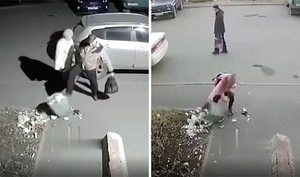 Полиция в Кемерове отыскала пенсионера-вандала из вирусного ролика про мусорку