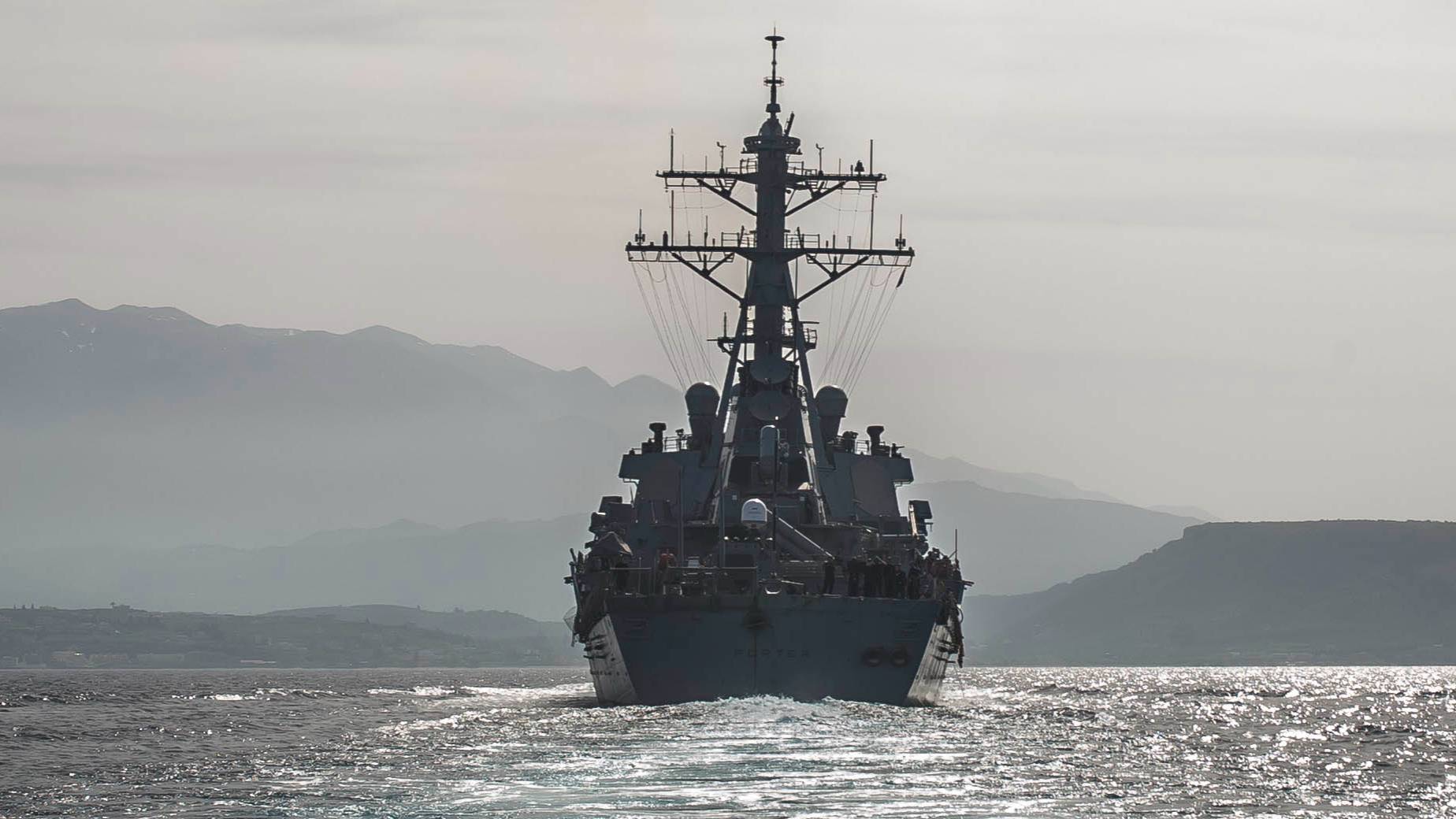 Американский ракетный эсминец направился в Чёрное море