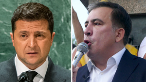 Зеленский узнал об отъезде Саакашвили в Грузию из СМИ 