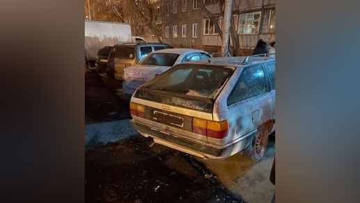 Автомобиль потерпевшего. Фото © СУ СК РФ по Новосибирской области