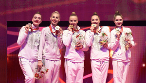 Сборная России выиграла медальный зачёт чемпионата мира по художественной гимнастике