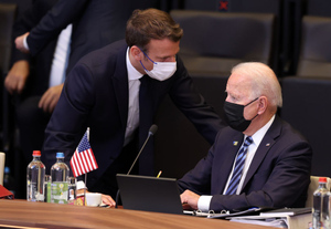 Макрон встретится с Байденом на саммите G20 в Риме