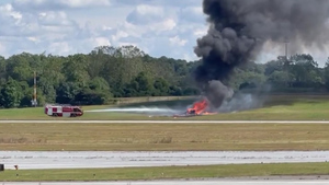 Самолёт потерпел крушение на территории аэропорта в США, погибло четыре человека