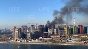 Очевидцы сообщили о взрывах на стройплощадке в Москве