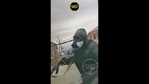 Появилось детальное видео с моментом наезда авто брата Нурмагомедова на полицейского