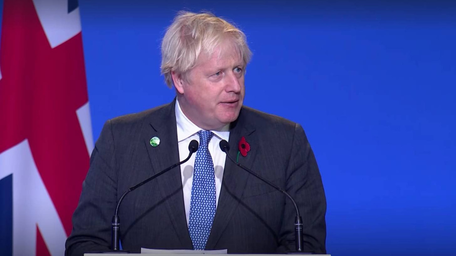 Кадр из видео © Facebook / Boris Johnson