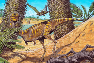 В Бразилии нашли останки беззубого динозавра