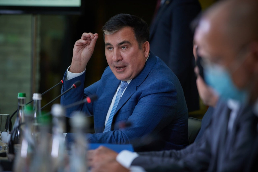 Михаил Саакашвили. Фото © Национальный совет реформ Украины