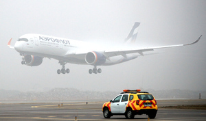 К вечеру более 70 самолётов ушли на запасной аэродром из-за тумана в Москве