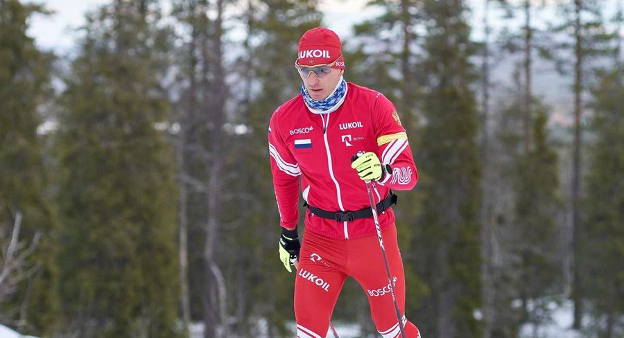 Лыжник Евгений Белов. Фото © Instagram / _belov_evgeniy_