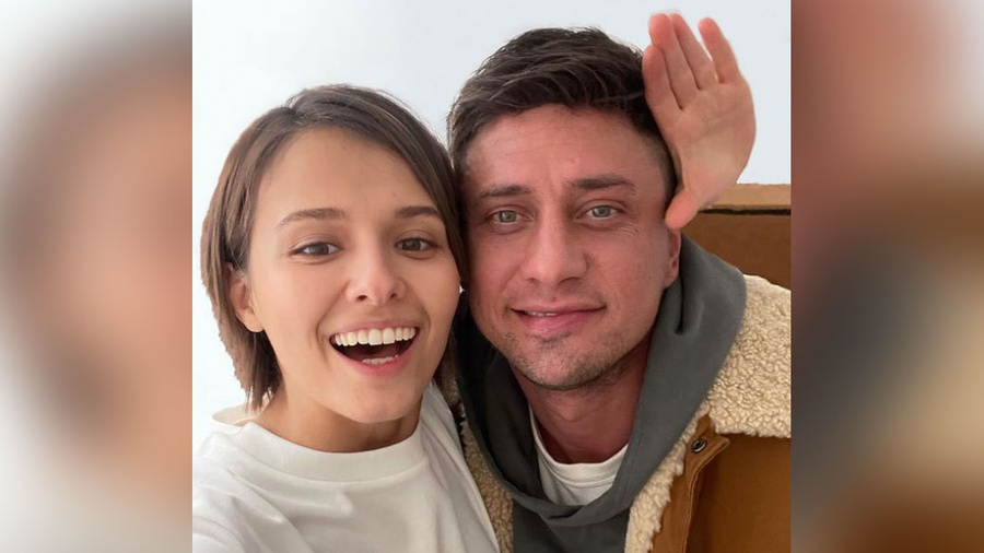 Павел Прилучный и Любовь Аксёнова в начале 2021 года. Фото © Instagram / im_lyubovaksenova