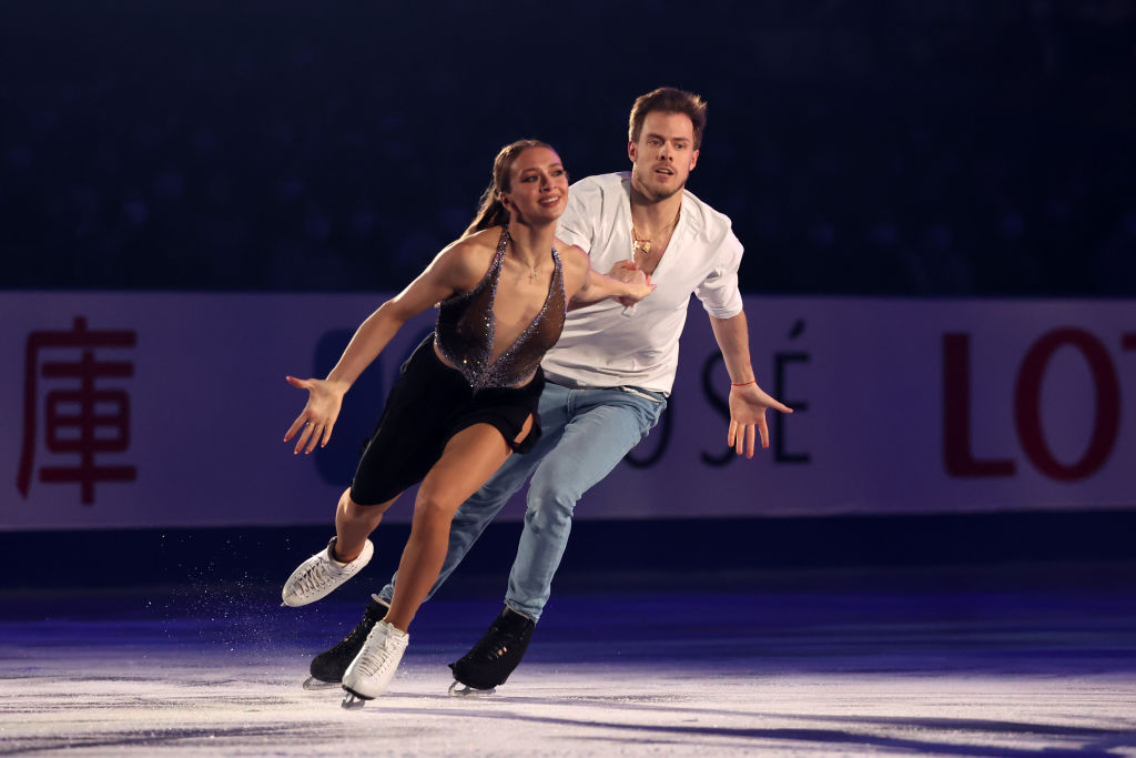 Виктория Синицина и Никита Кацалапов Фото © Atsushi Tomura - International Skating Union/International Skating Union via Getty Images