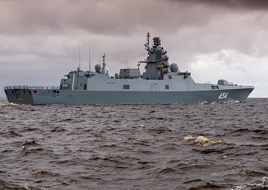 Фрегат "Адмирал Горшков". Фото © Минобороны России