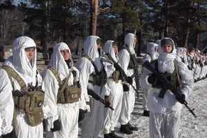 Воспитанники центра "Вымпел-Байкал" провели лыжный марш-бросок в память о Космодемьянской