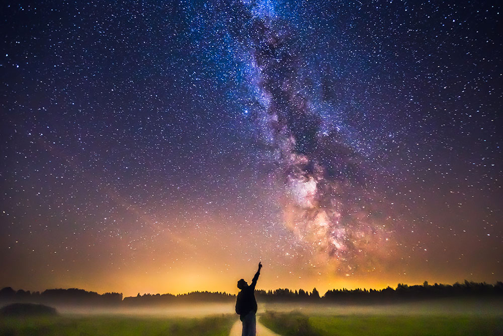 Млечный путь. Фото © Shutterstock