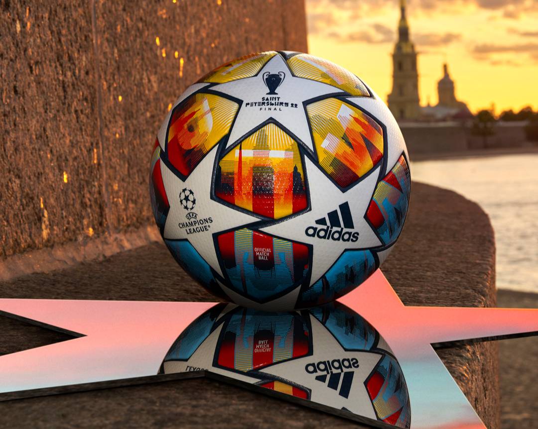 В Сети показали фотографию мяча финала Лиги чемпионов в Санкт-Петербурге