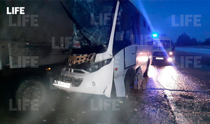 Один человек погиб в ДТП с автобусом и фурой в Татарстане