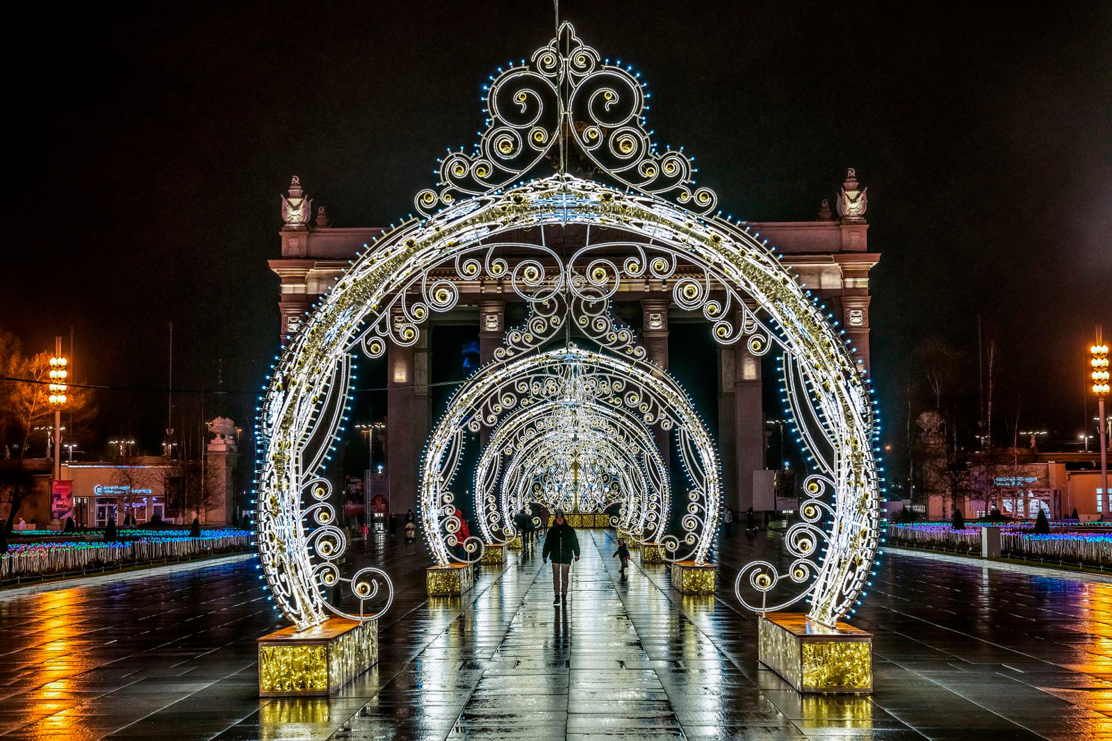 Москву украсили четырьмя тысячами новогодних иллюминаций. Фото © сайт Сергея Собянина