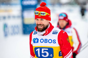 Лыжник Устюгов завоевал серебряную медаль в спринте на этапе Кубка мира