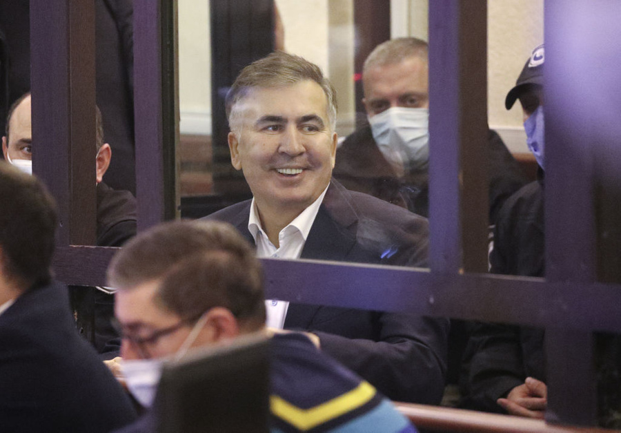 Михаил Саакашвили. Фото © Irakli Gedenidze / Reuters / Pool / Anadolu Agency via Getty Images
