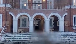Лайф публикует первое видео с места взрыва в серпуховском монастыре