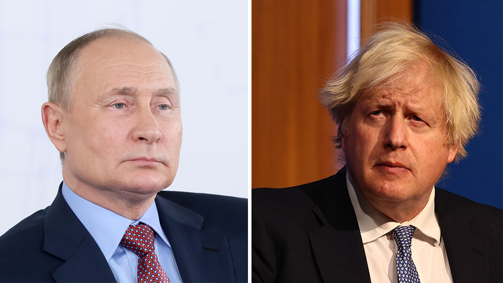 Путин обсудил с Борисом Джонсоном попытки Киева сорвать Минские соглашения