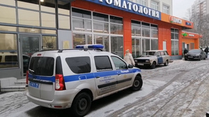 Появилось видео с места нападения вооружённого пациента на стоматолога в Москве