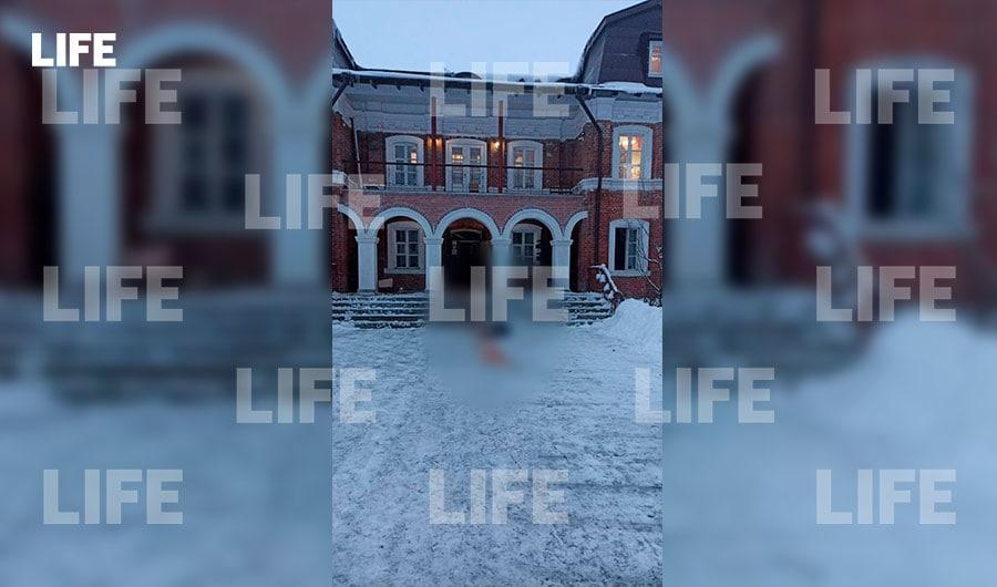 Место взрыва в серпуховском монастыре © LIFE