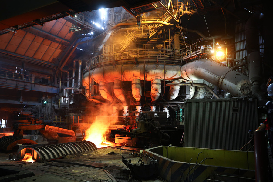 Магнитогорский металлургический комбинат. Фото © ТАСС / Андрей Гордеев