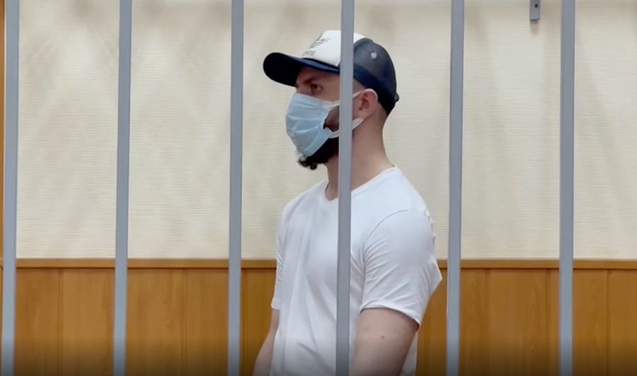 Осуждённый за серию отравлений в Москве Мурат Сабанов. © Басманный суд Москвы