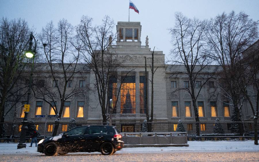 <p>Посольство РФ в Берлине © ТАСС / DPA</p>