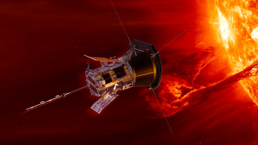 <p>Аппарат Parker Solar Probe © Twitter / <a href="https://twitter.com/NASA/status/1470809227048464400" target="_blank" rel="noopener noreferrer">NASA</a></p>