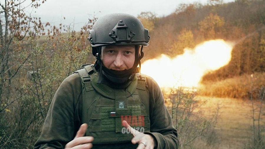 Военный корреспондент Семён Пегов © Instagram / wargonzo_pegov